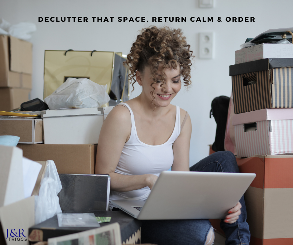 Declutter That Space,Return Calm & Oder 